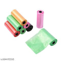 Dog Poop Bags (Multicolor, Pack of 8)