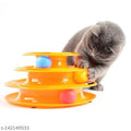 Plastic 3 Layer Tower for Cat (Multicolor)